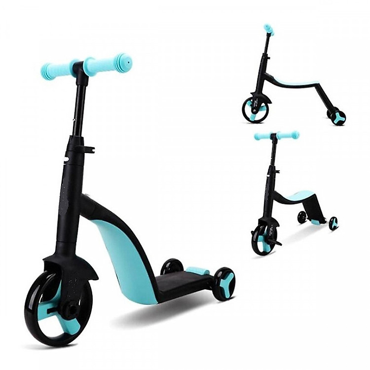 Xe đạp 3 bánh kết hợp xe scooter cho bé