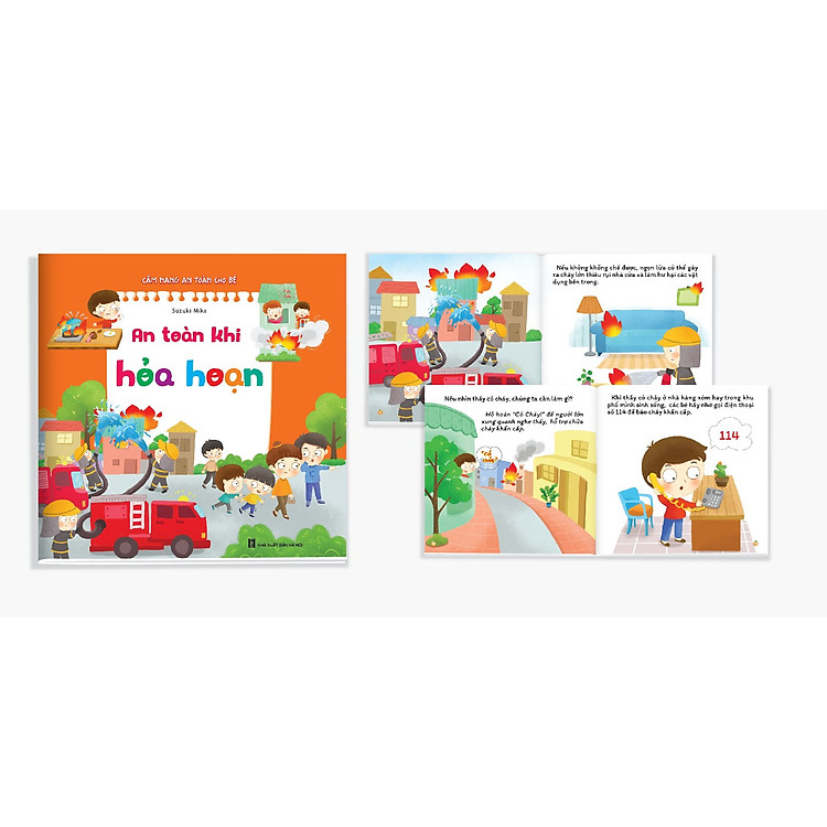 Kỹ Năng Thoát Hiểm - Cẩm Nang An Toàn Cho Bé 3 Đến 12 Tuổi - Ảnh 2