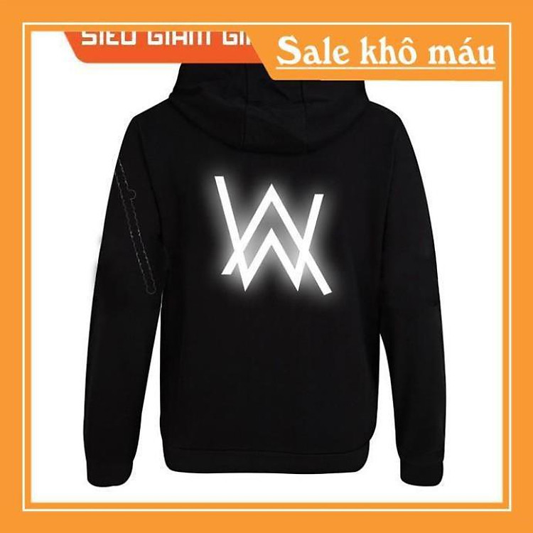 Áo Khoác Nam Alan Walker In Logo Phản Quang Mới siêu chất siêu ngầu