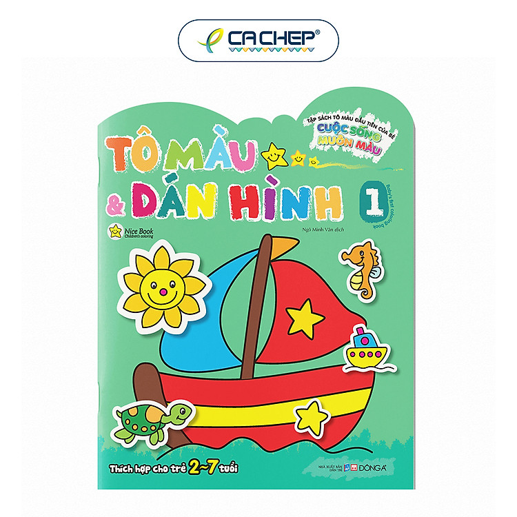 Bộ Tô Màu Và Dán Hình - Cuộc Sống Muôn Màu (Tập 3) - Ảnh 3