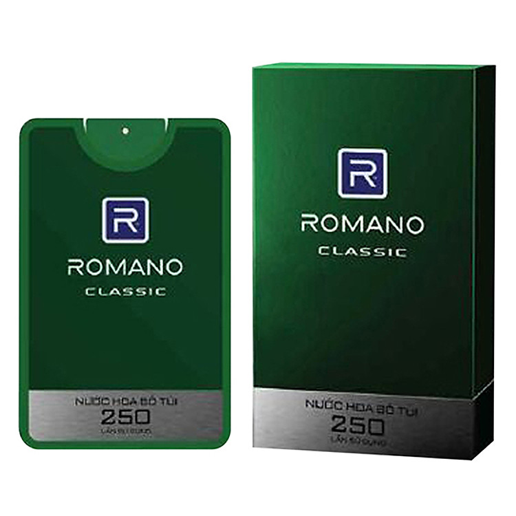 Nước Hoa Bỏ Túi Romano Classic (18ml)