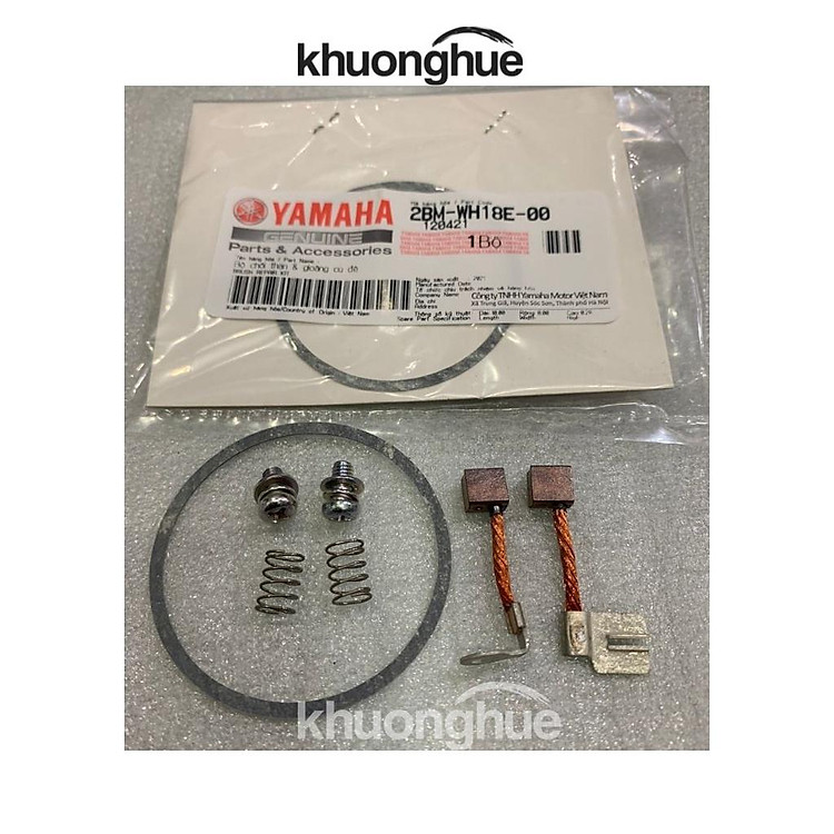 Chổi than- than đề chính hãng Yamaha dành cho xe Sirius,exciter,jupiter,taurus...