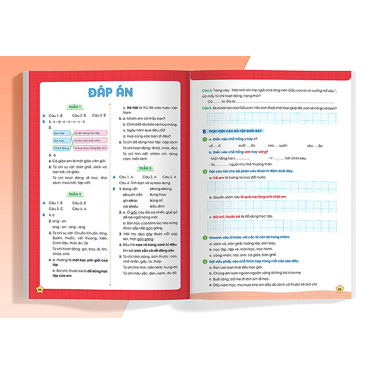 Phiếu Bài Tập Cuối Tuần Toán Và Tiếng Việt Lớp 2 - Ảnh 5