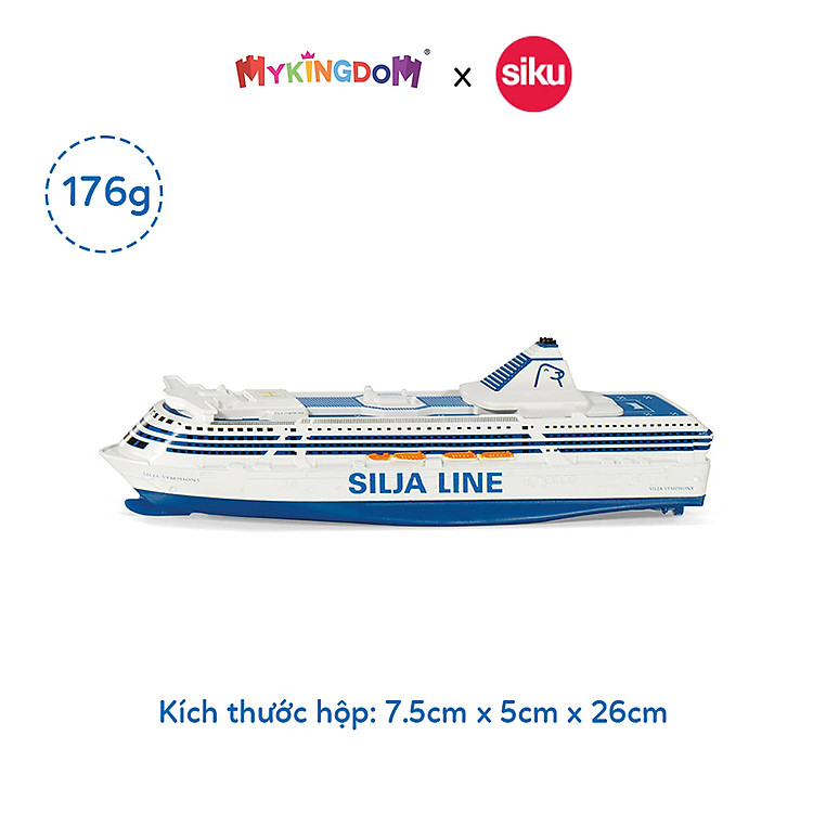 Đồ Chơi Mô Hình SIKU 1729 Du Thuyền Chính hãng Giá rẻ - Hình ảnh 2