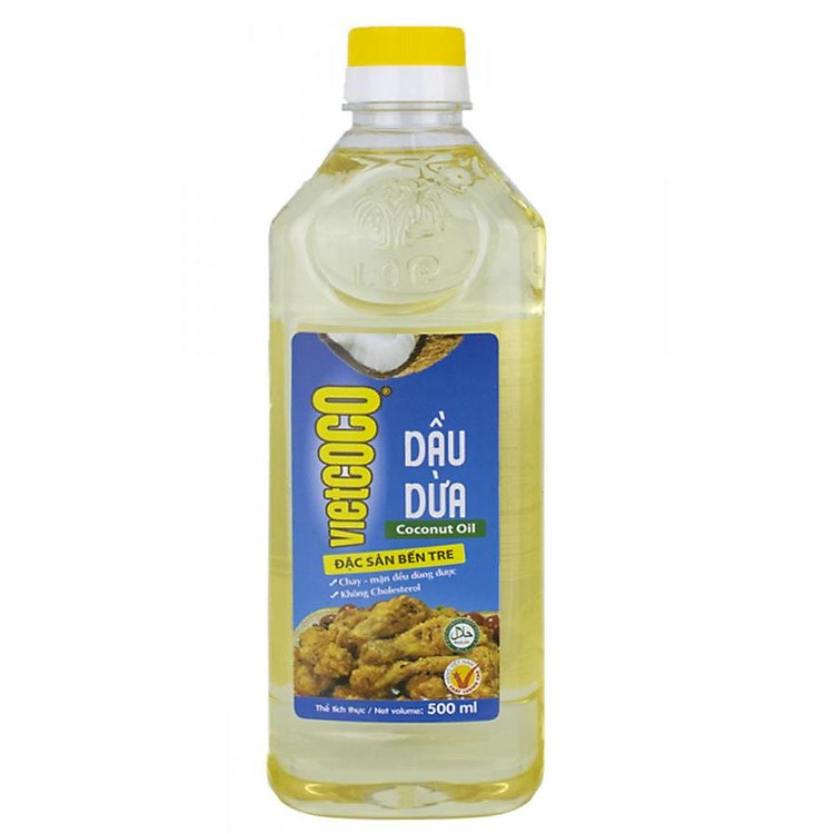 Dầu dừa tinh luyện Vietcoco 500ml