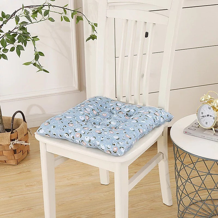 Đệm ngồi vuông Hoa nhí xinh xắn
