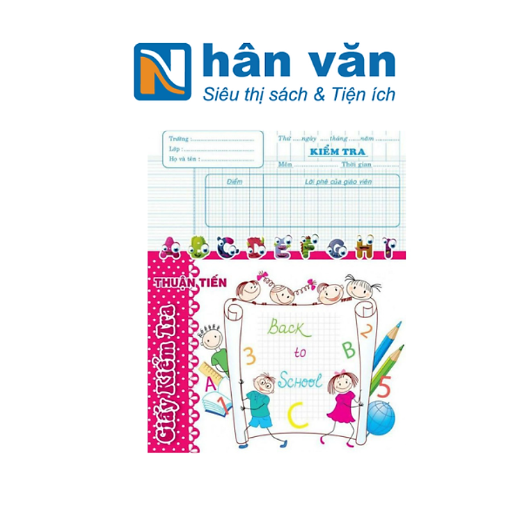 Tập Kiểm Tra Định Lượng 80GSM KT080