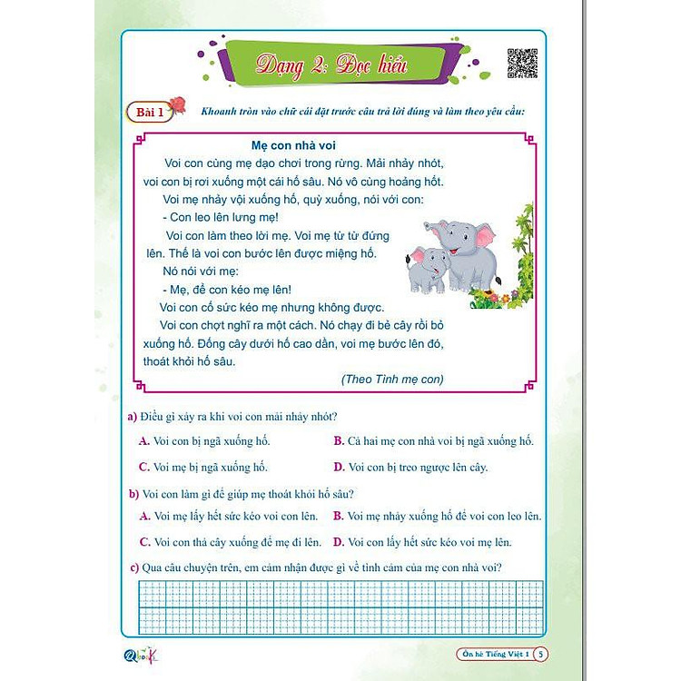 Ôn Hè Toán và Tiếng Việt 1 - Dành cho học sinh lớp 1 lên 2 - Ảnh 3