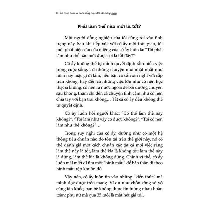 Tôi Hạnh Phúc Vì Dám Sống Cuộc Đời Của Riêng Mình - Ảnh 3