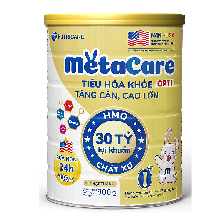 Mua tại Lazada: Sữa công thức MetaCare Opti 0+ 800g Chính hãng, giá tốt
