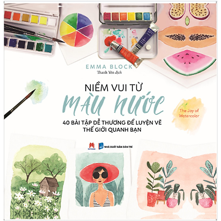 Sách Niềm Vui Từ Màu Nước