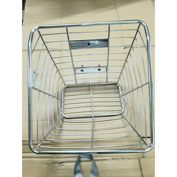 Rổ xe máy WAVE A INOX 10mm