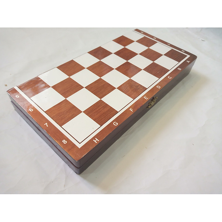 Tìm mua tại Avakids: Bàn cờ vua gỗ 35x36cm tại Vua cờ - Ngập tràn khuyến mãi