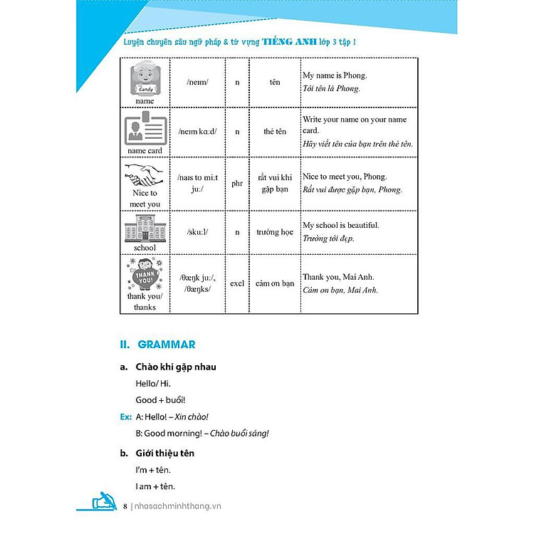 Global Success Luyện Chuyên Sâu Ngữ Pháp Và Từ Vựng Tiếng Anh Lớp 3 (Tập 1) - Ảnh 5