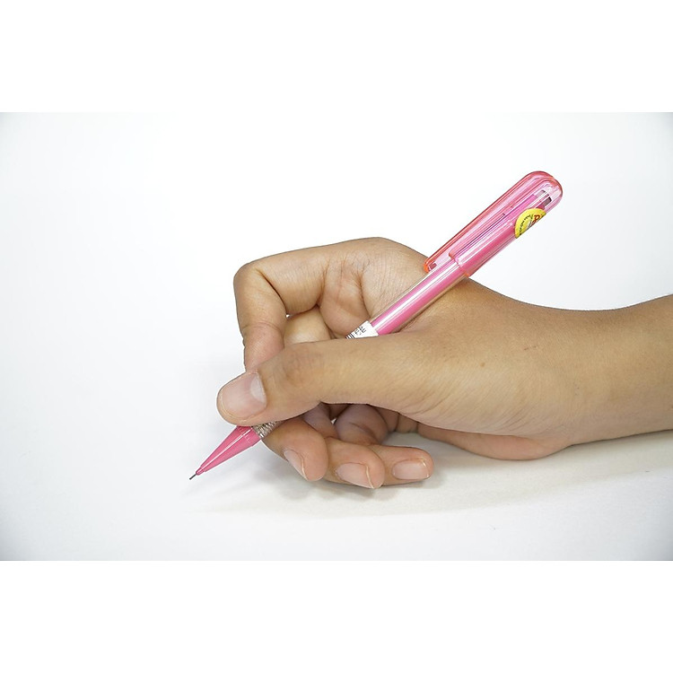 Bút Chì Bấm Nắp Đậy Pentel A155T-P 0.5 (Màu Hồng) - Ảnh 3