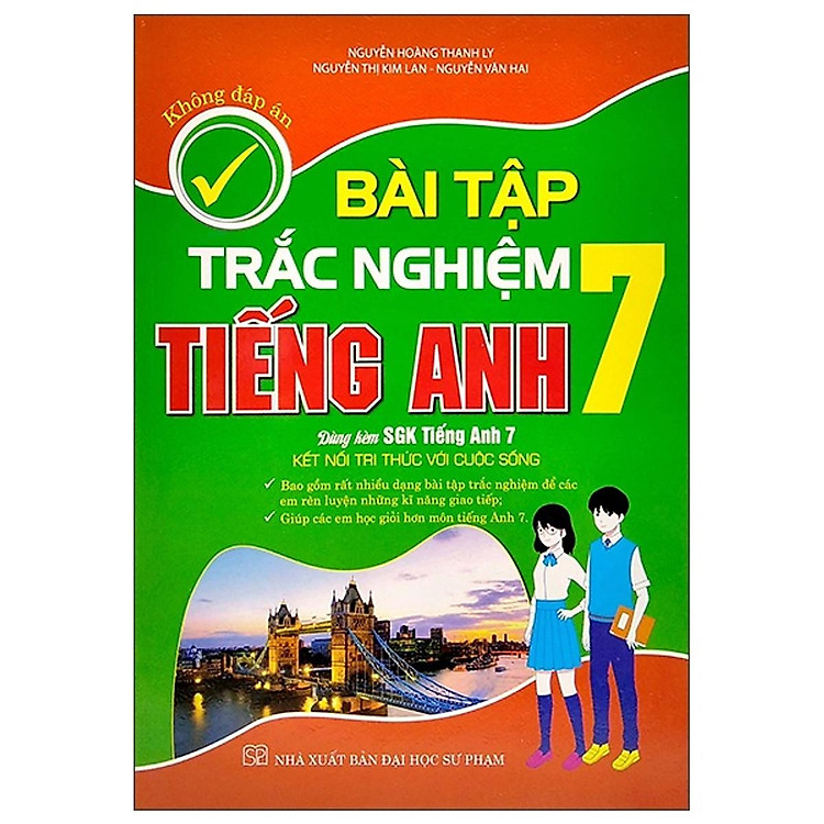 Newshop: Bài Tập Trắc Nghiệm Tiếng Anh Lớp 7 - Không Đáp Án
