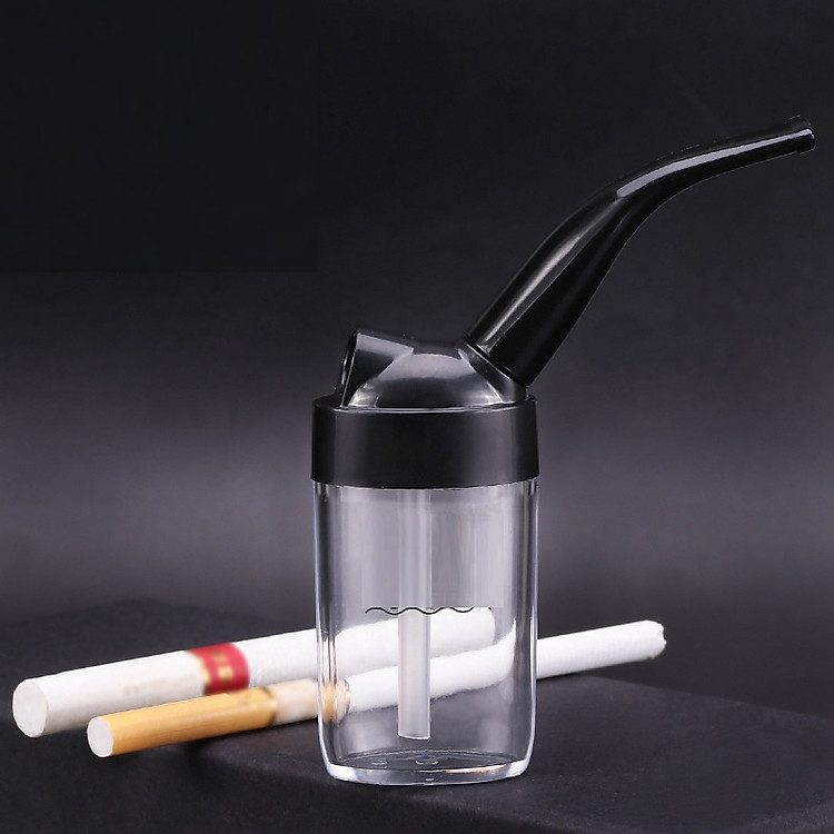 Tẩu thuốc nhựa lọc nước - Đen - Ảnh 3