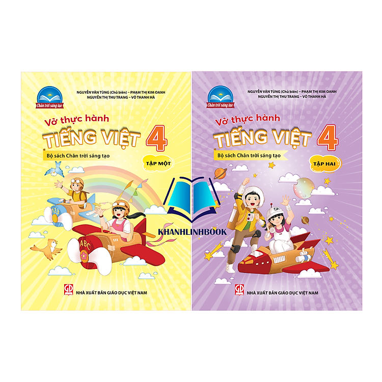 Vở thực hành Tiếng Việt 4 – Tập 1 + 2 (Bộ Chân trời sáng tạo)