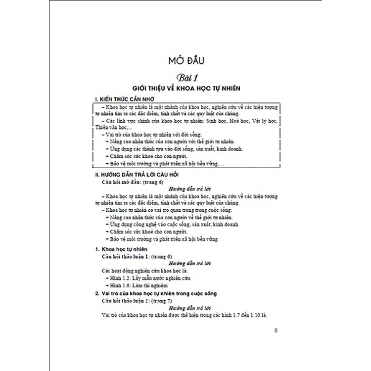 Hướng Dẫn Trả Lời Câu Hỏi Và Bài Tập Khoa Học Tự Nhiên 6 - Ảnh 4