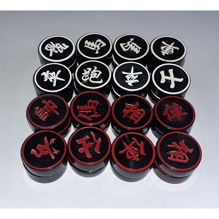 Quân Cờ Tướng Sừng Trâu 3,5cm Chính hãng Giá tốt - Hình ảnh 3