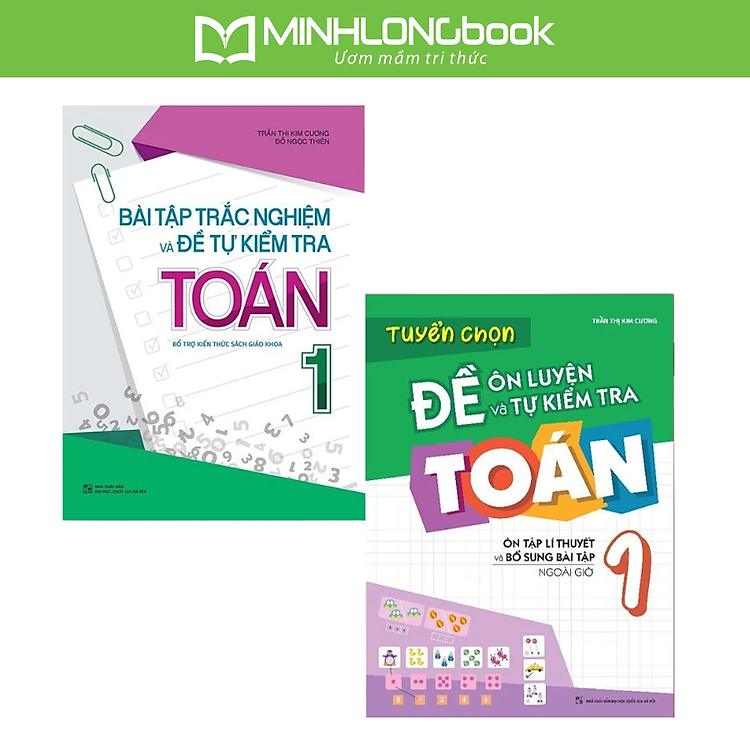 Combo 2 Cuốn Lớp 1: Bài Tập Trắc Nghiệm Và Tự Kiểm Tra