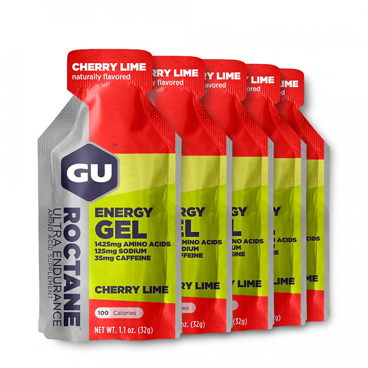 Combo 5 gói Gel năng lượng GU Roctane Energy Vị Chanh Anh Đào