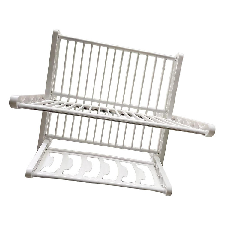 Folding Dish Rack Dish Drainer Collapsible Dish Drying Rack for Home Kitchen