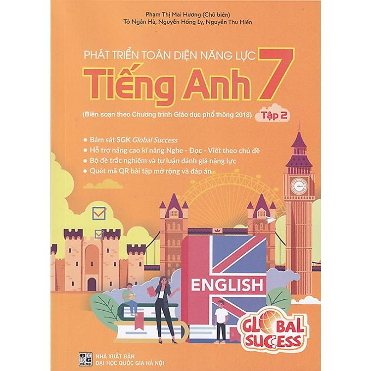 Phát triển toàn diện năng lực Tiếng Anh 7 (Tập 2) (Biên soạn theo chương trình GDPT 2018)