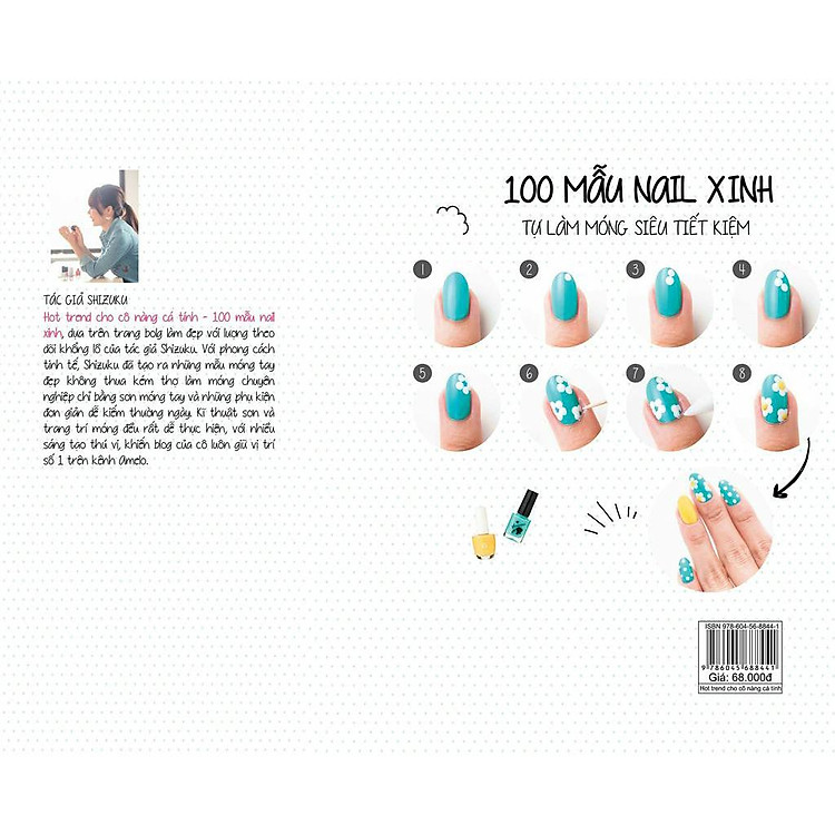 Hot Trend Cho Cô Nàng Cá Tính - 100 Mẫu Nail Xinh Theo Phong Cách Của Shizuku - Ảnh 2
