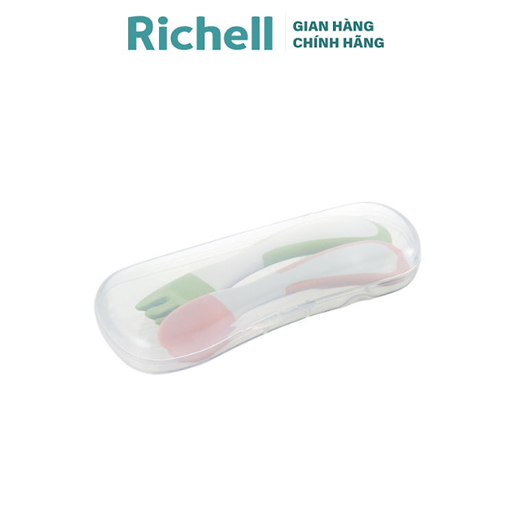 Mua Bộ muỗng nĩa cong TLI Richell Nhật Bản Chính hãng Giá rẻ - Hình ảnh 5