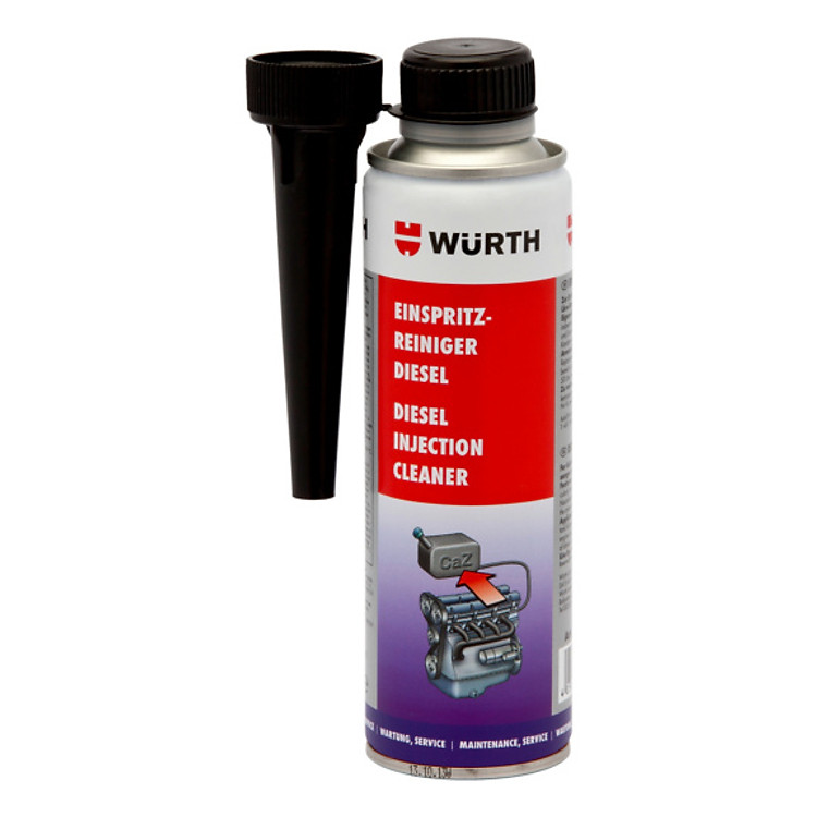 Súc béc dầu Wurth Diesel Injection Cleaner 300ml – 5861011300
