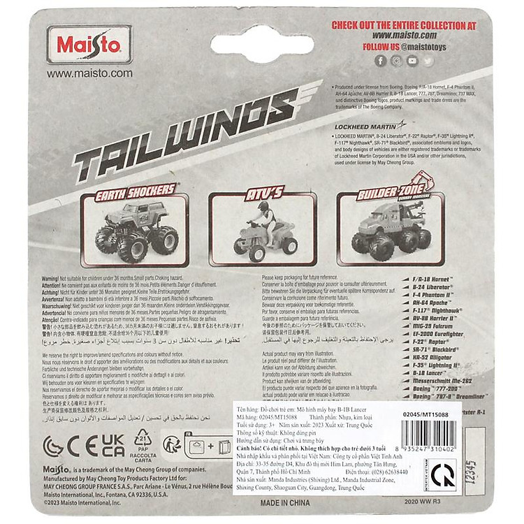 Mua Đồ Chơi Mô Hình Máy Bay B-1B Chính hãng Ưu đãi - Hình ảnh 5