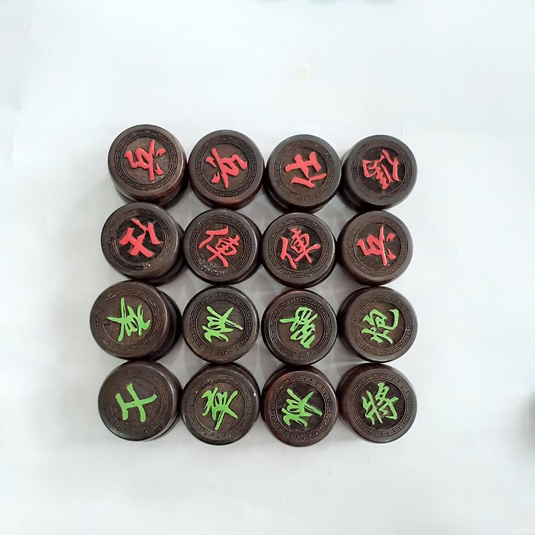 Quân Cờ Tướng Gỗ Trắc Chính Hãng Chính hãng Giá tốt - Hình ảnh 4