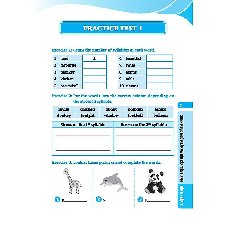 Global Success Chinh Phục Ngữ Pháp Và Bài Tập Tiếng Anh Lớp 5 - Tập 1 - Ảnh 5