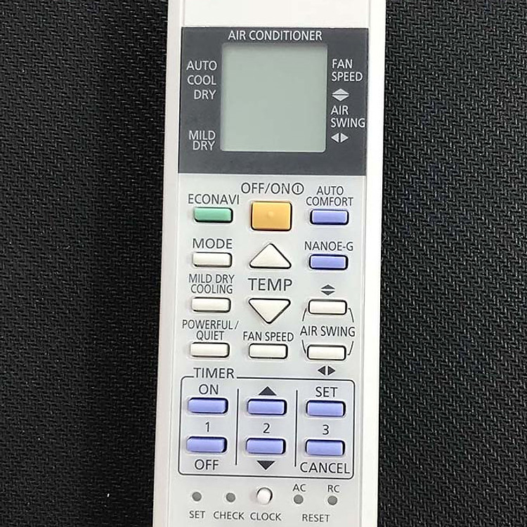 Điều khiển Điều hòa Panasonic inverter 1 chiều - hàng chính hãng