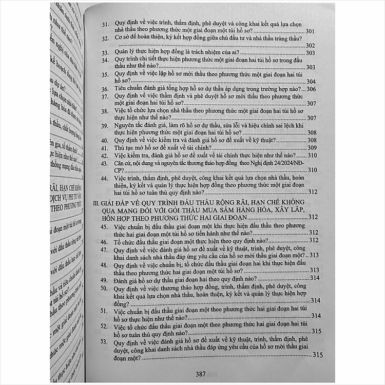 Luật Đấu Thầu và Các Văn Bản Hướng Dẫn Thi Hành - Giải Đáp Về Nghiệp Vụ Đấu Thầu theo Nghị Định số 24/2024/NĐ-CP (V2426D) - Ảnh 7