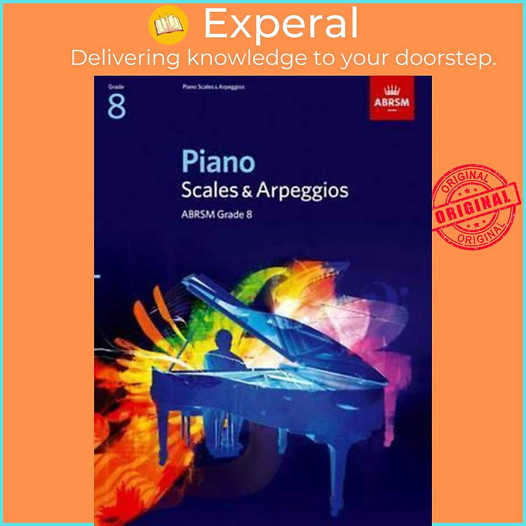 Sách - Piano Scales & Arpeggios, Grade 8 by ABRSM (UK edition, paperback)