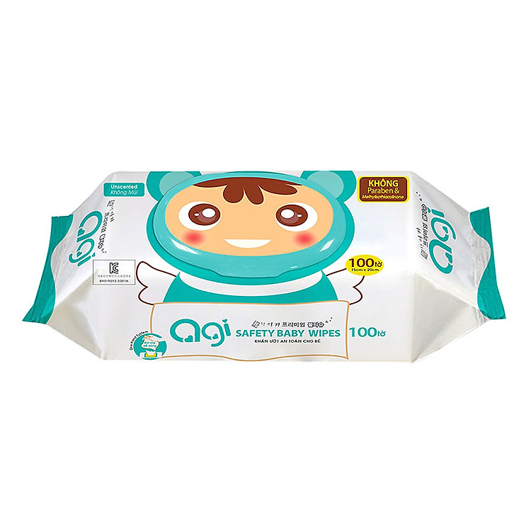 Khăn Ướt Agi Không Hương 100 Tờ Giá rẻ - Hình ảnh 2