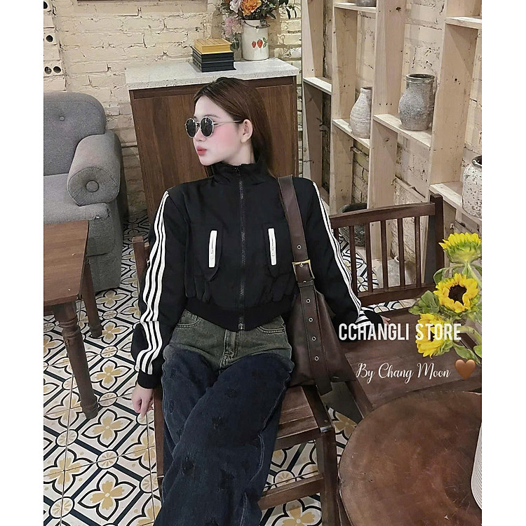 Áo Gió Nữ Dáng Ngắn Lót Lông Ấm Áp • Form Đẹp Dễ Phối Đồ