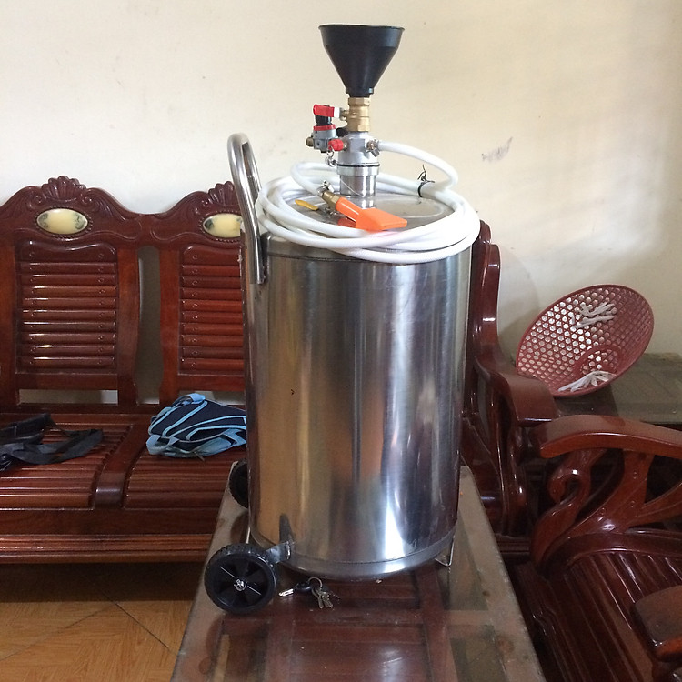 Bình tạo bọt tuyết Inox 80L