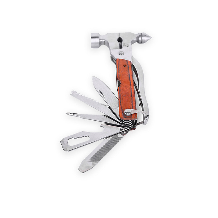 Búa đa năng 7 trong 1 với nhiều tiện ích khác - có đầu nhọn đập kính xe hơi khi thủy kích, cháy nổ - NDHS-BUADN-580