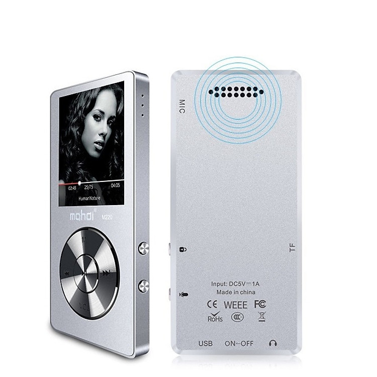 Máy nghe nhạc mp3 HI-FI Lossless Mahdi M220 8GB - Hàng nhập khẩu