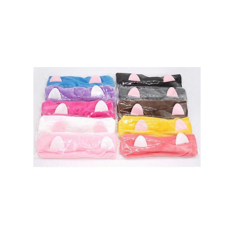 Băng Đô Turban Tai Mèo 3D Dễ Thương BD11