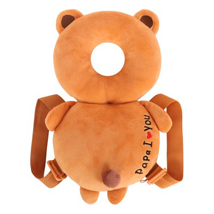 Gối Đỡ Đầu Và Lưng An Toàn Cho Bé Tập Đi - Hình Gấu