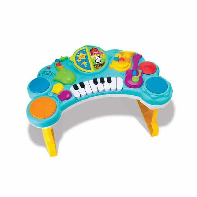 Bộ đồ chơi đàn Piano kết hợp 10 nhạc cụ B KIDS 003398