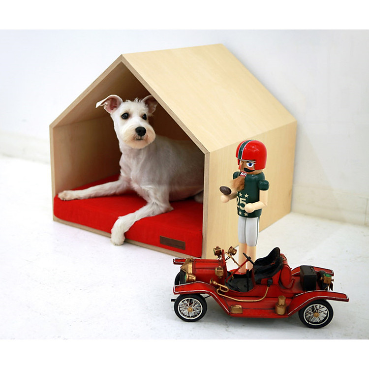 Nhà Gỗ Trang Nhã Cho Chó Mèo #DH005