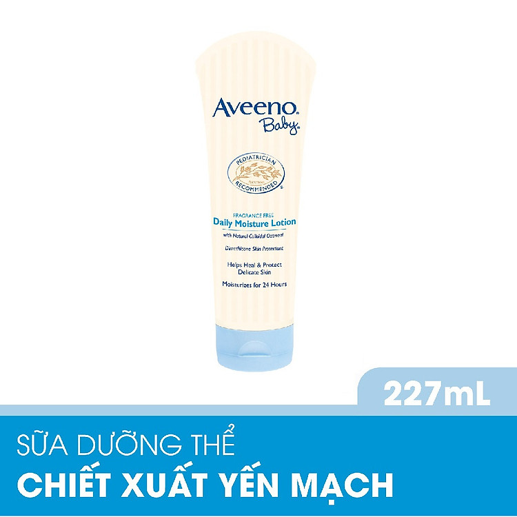 Sữa dưỡng thể hàng ngày Aveeno Baby Daily Moisture Lotion 227g