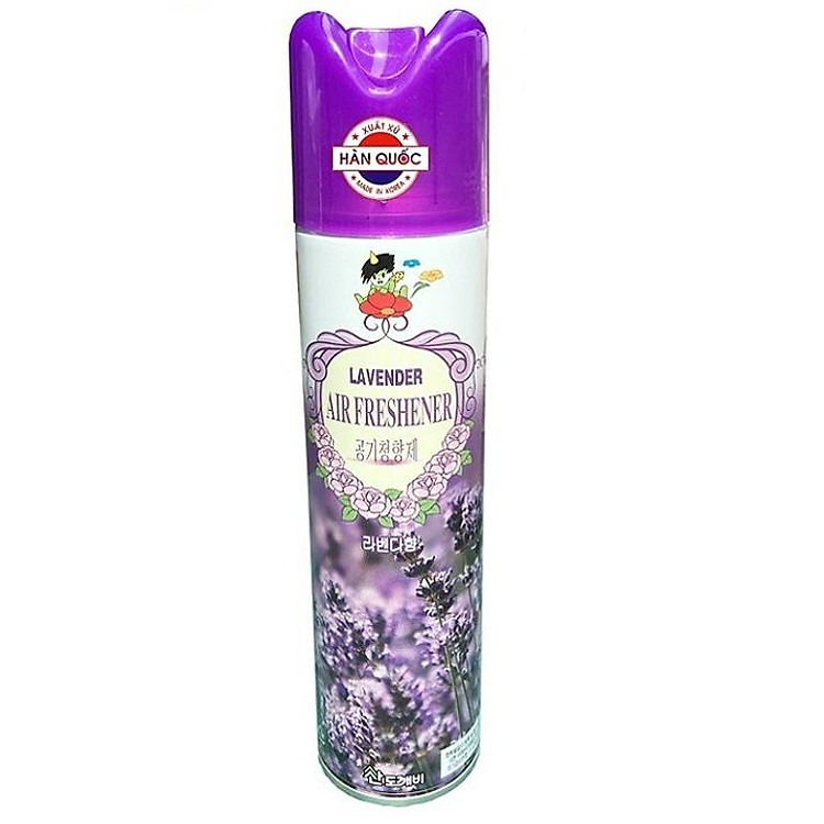 Chai Xịt Thơm Phòng Khử Mùi Hàn Quốc Hương Thiên Nhiên 370ml cho xe hơi