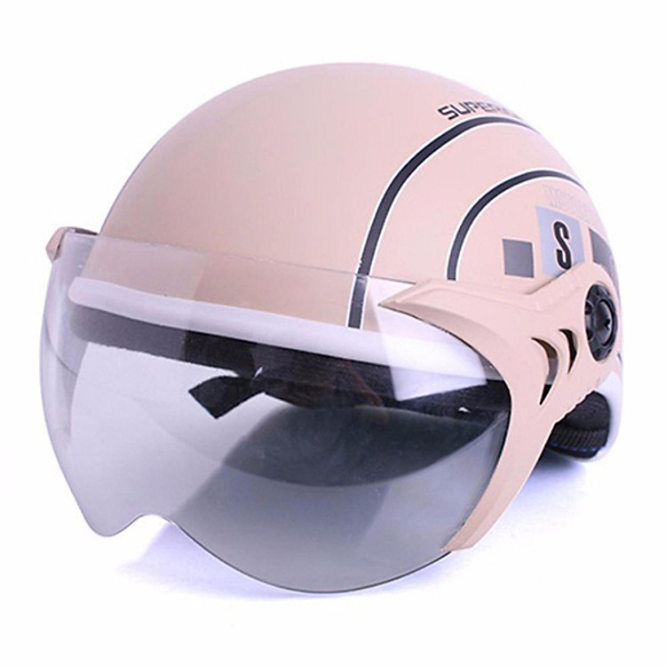 Mũ Bảo Hiểm Có Kính Chông Bụi UV400