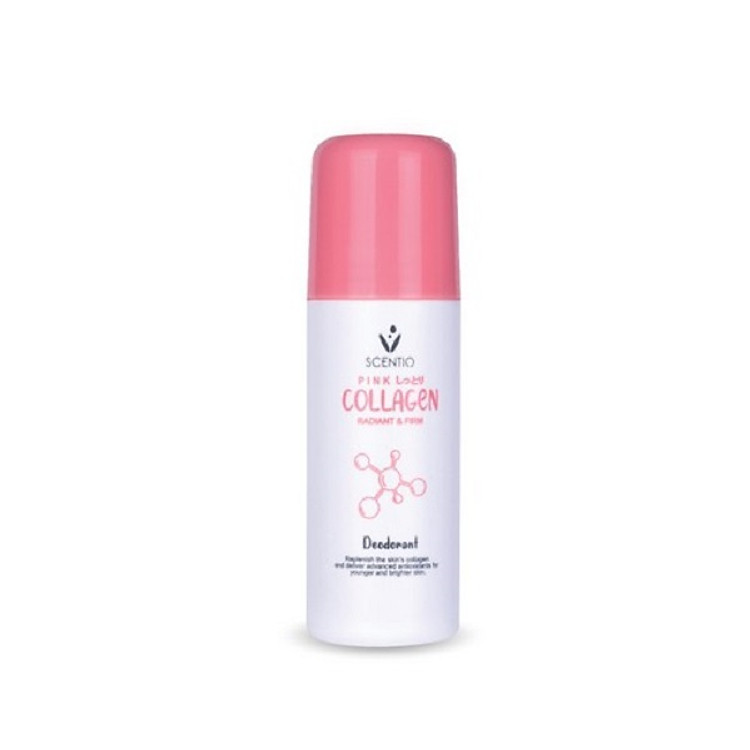Lăn khử mùi và khô thoáng vùng da dưới cánh tay Scentio Pink Collagen 50ml
